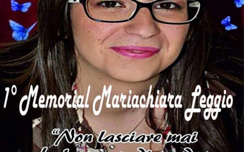 Camminando con Mariachiaria, sabato a Ragusa il primo memorial dedicato alla giovane Leggio prematuramente scomparsa