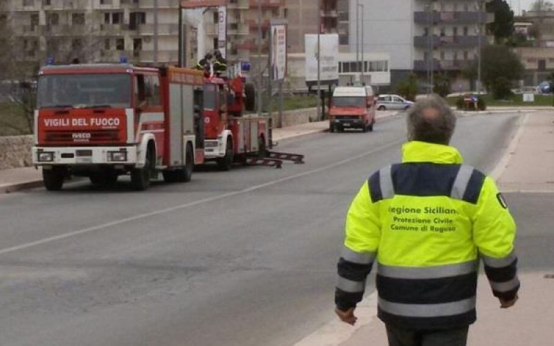 Interventi della Protezione Civile per il vento di forte intensit
