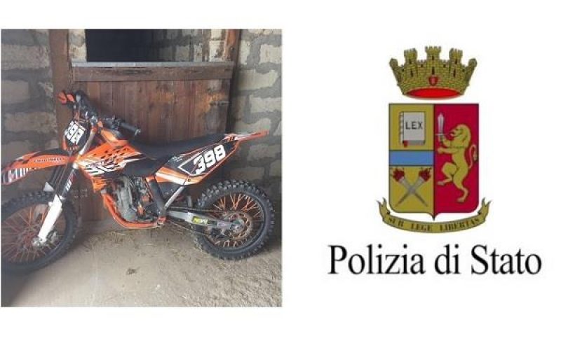 Squadra Mobile e Commissariato di Vittoria ritrovano moto rubate a Niscemi