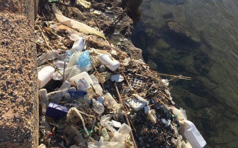 A Natale puoi…a Punta Secca i rifiuti gettati in mare