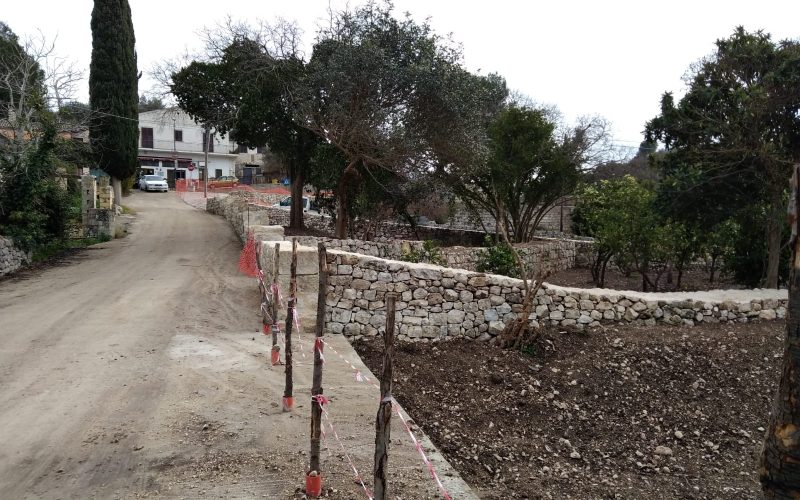 Lavori in corso a Cava Ispica