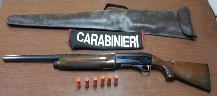Vittoria: sequestrato un fucile in contrada “cappelaris”