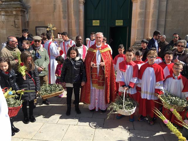 Celebrata ai Giardini iblei la domenica delle Palme, al via le processioni delle confraternite per le Quarantore