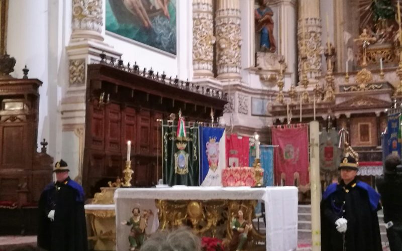 Celebrata ieri a Modica la festa di San Sebastiano con i vigili urbani dei dodici comuni della provincia di Ragusa