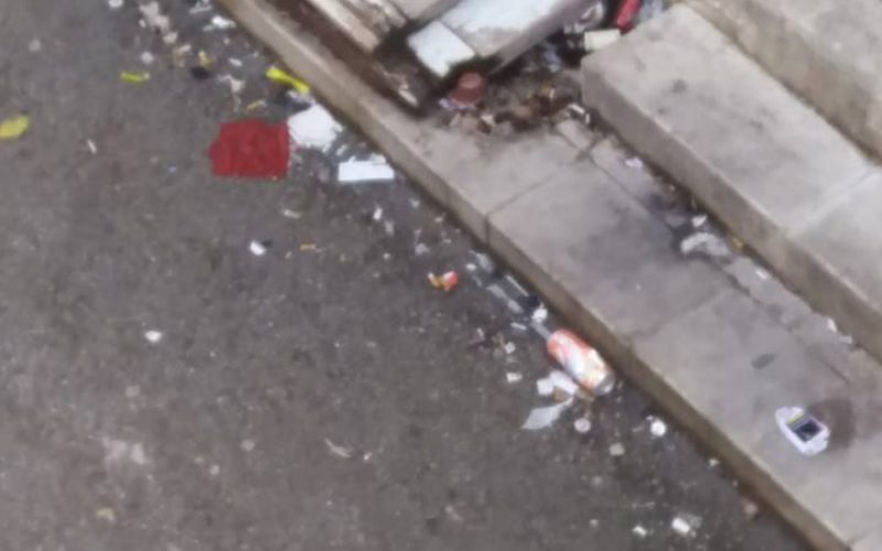 Santa Croce, la segnalazione: degrado in via Rossini