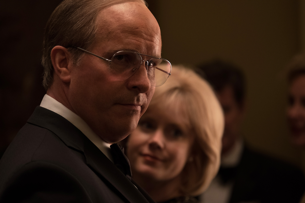 Christian Bale (left) stars as Dick Cheney and Amy Adams (right) stars as Lynne Cheney in Adam McKay’s VICE, an Annapurna Pictures release. Credit : Matt Kennedy / Annapurna Pictures
2018 © Annapurna Pictures, LLC. All Rights Reserved.