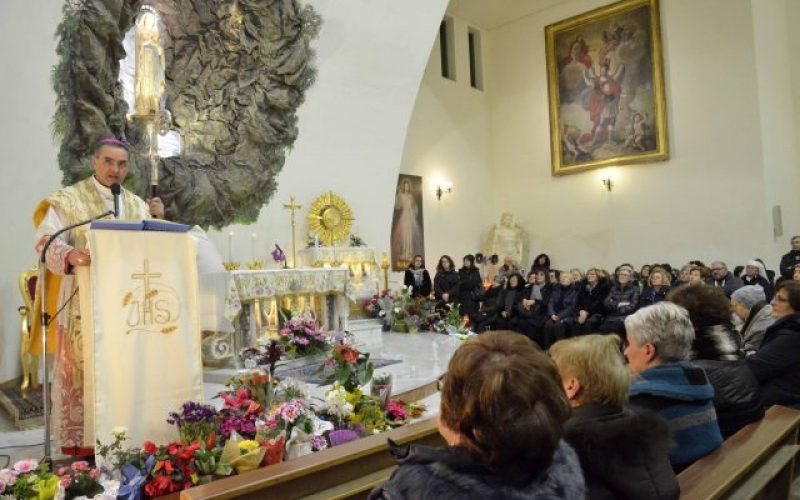 Ragusa: Madonna di Lourdes, la santa messa celebrata dal Vescovo Cuttitta