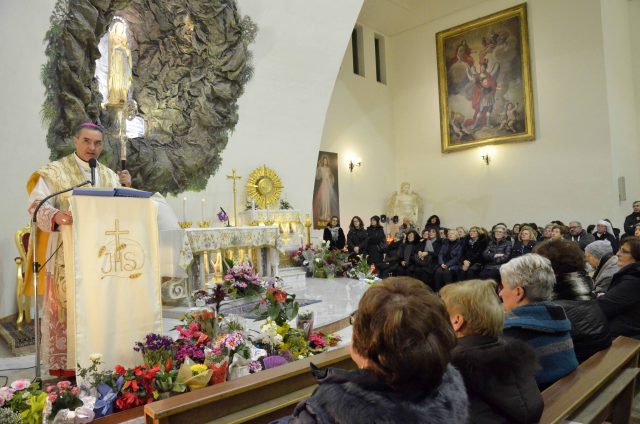 Ragusa: Madonna di Lourdes, la santa messa celebrata dal Vescovo Cuttitta