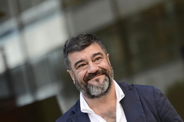 Italian actor/cast member Francesco Pannofino poses  for photographs during the photocall for the  movie 'Ogni maledetto Natale', in Rome, Italy, 19 November 2014. The movie will be released in Italian theaters on 27 November. ANSA/CLAUDIO ONORATI