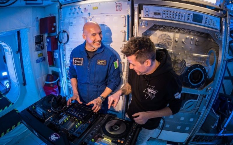 L’astronauta siciliano Luca Parmitano suonerà un Dj Set dallo spazio