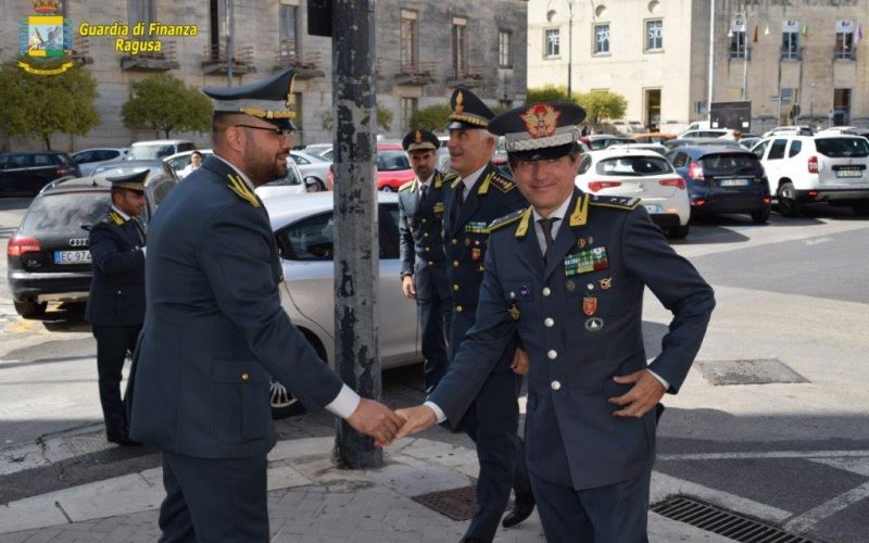Il comandante regionale della Guardia di Finanza in visita a Ragusa