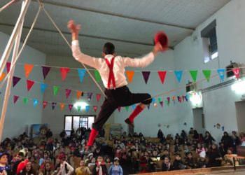 Mimi e giocolieri per il carnevale della parrocchia del Sacro Cuore di Gesù a Ragusa