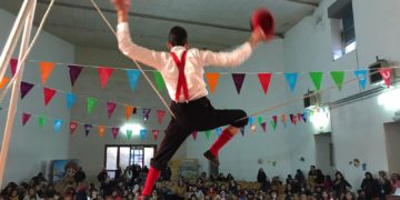 Mimi e giocolieri per il carnevale della parrocchia del Sacro Cuore di Gesù a Ragusa