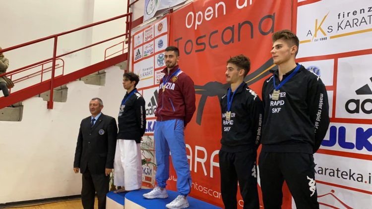 Karate: il vittoriese Giuseppe Panagia oro in Toscana