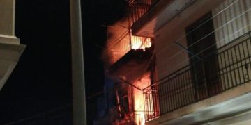 A fuoco un’abitazione del quartiere San Vito a Chiaramonte