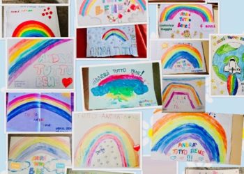 I bambini delle scuole di Comiso: “Andrà tutto bene”