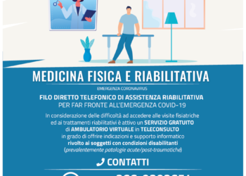 Asp: filo diretto telefonico di assistenza riabilitativa