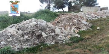 Vittoria: sequestrata discarica abusiva di materiali interti, denunciato comisano