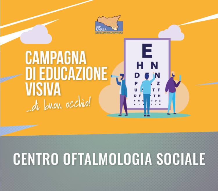 Al via la campagna di educazione visiva dell’Asp di Ragusa