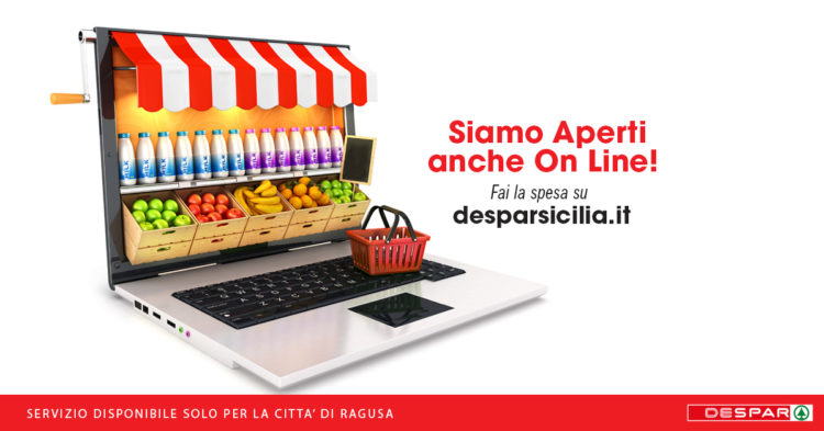 Spesa online. Despar Sicilia attiva lo shop online. Possibilità di ricevere la spesa a casa oppure di ritirarla nel punto vendita