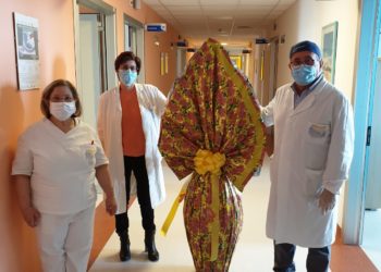 Donate uova di cioccolato e piante negli ospedali della provincia di Ragusa