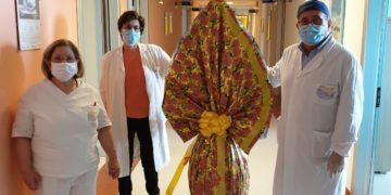 Donate uova di cioccolato e piante negli ospedali della provincia di Ragusa