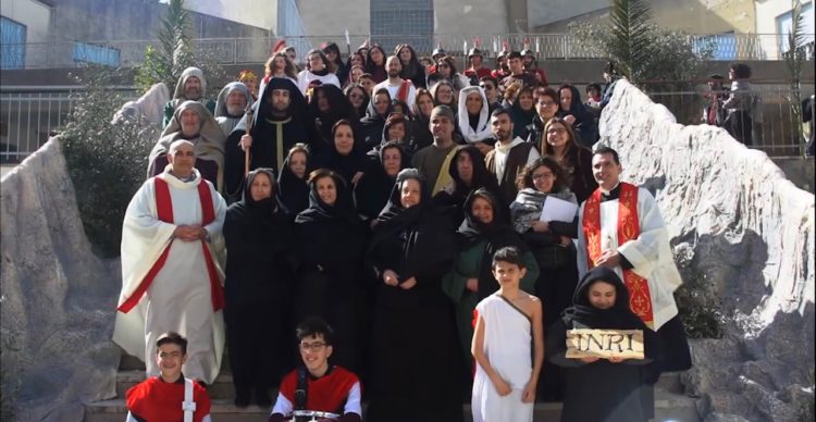 Ragusa: la via crucis vivente del Sacro Cuore, le immagini dello scorso anno sul web