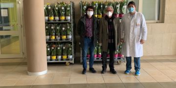 Calle colorate in dono agli operatori sanitari di Ragusa, Modica e Scicli