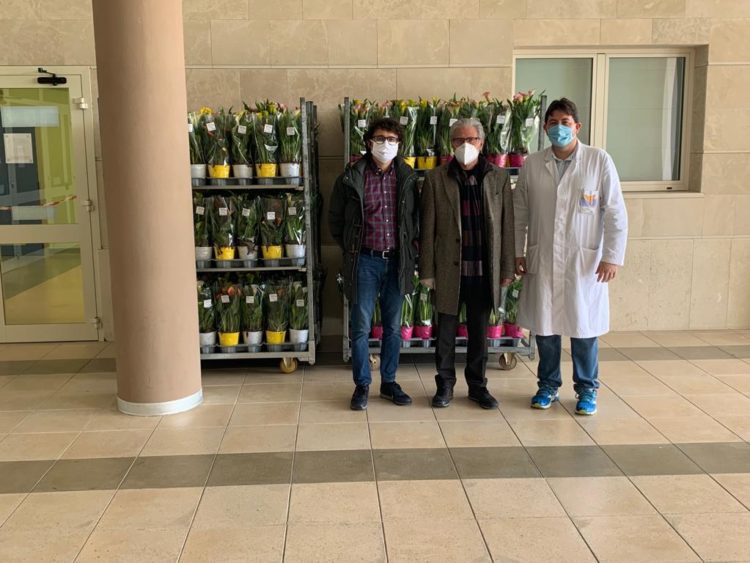 Calle colorate in dono agli operatori sanitari di Ragusa, Modica e Scicli