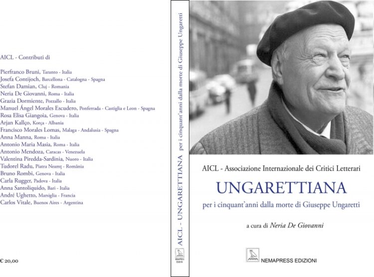 Nel volume per i cinquant’anni dalla morte di Giuseppe Ungaretti, un saggio di Grazia Dormiente