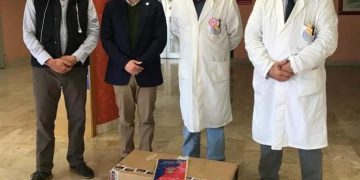 Rotary Club, donate 400 mascherine FFP2 all’Ospdale Maggiore di Modica