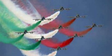 Le frecce tricolori oggi sorvoleranno Palermo