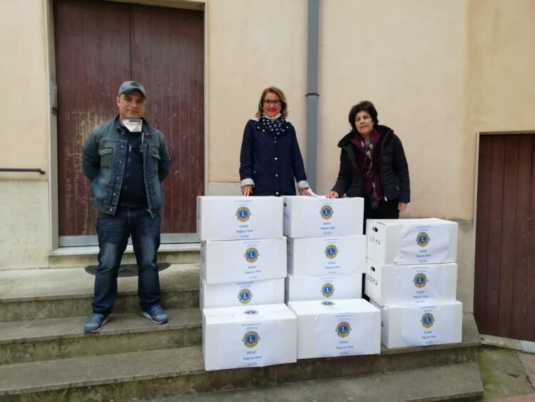 Covid-19: prosegue l’impegno del Lions Club Ragusa Host a fianco delle famiglie più bisognose