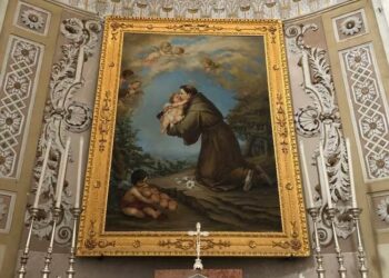 Si celebra Sant’Antonio di Padova. A Ragusa, il bellissimo quadro nella chiesa dell’Ecce Homo