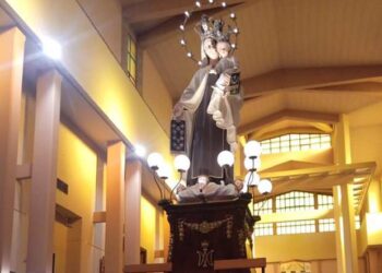 La festa della Madonna del monte Carmelo, a Ragusa. Senza processione