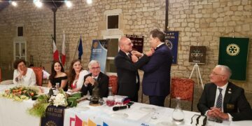 Rotary Club Modica, ieri visita del Governatore distrettuale e passaggio della campana