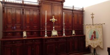 Ragusa: l’inaugurazione dell’antica sacrestia della chiesa di piazza Cappuccini