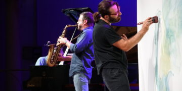 L’omaggio del musicista Cafiso e dell’artista Robustelli a Bufalino nel cuore di Comiso