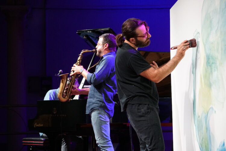 L’omaggio del musicista Cafiso e dell’artista Robustelli a Bufalino nel cuore di Comiso