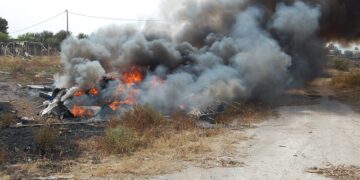 Fumarole abusive in provincia, denunciati 17 imprenditori agricoli