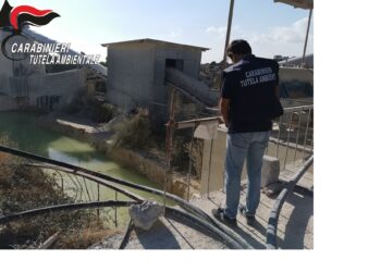 A Modica, sequestrato impianto di frantumazione di materiali inerti