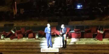 Coerenza? Questa sconosciuta. Musumeci firma il coprifuoco per la Sicilia e poi va al concerto di Bocelli