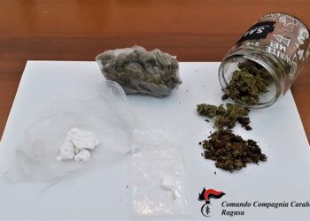 Droga a Ragusa, un arresto in centro storico