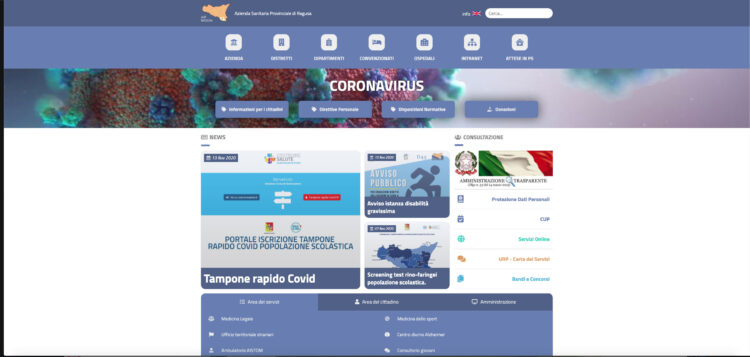 All’Asp di Ragusa continua la campagna screening Covid-19: sabato 14, domenica 15 e lunedì 16 novembre