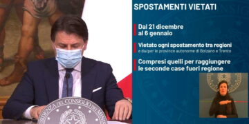 Decreto Natale: durante le feste, l’Italia sarà in zona rossa