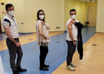 A Palermo, i primi 10 vaccinati dell’Asp di Ragusa