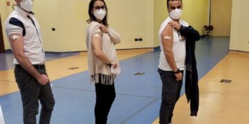 A Palermo, i primi 10 vaccinati dell’Asp di Ragusa