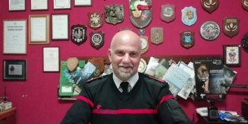 Il Comandante Alberto Bruno lascia la stazione dei Carabinieri di Chiaramonte