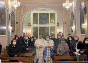Monsignor Carmelo Cuttitta al Santuario della Madonna di Gulfi