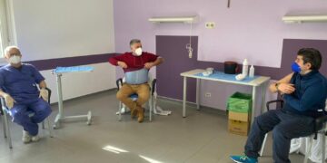 Anche a Vittoria, i primi vaccinati